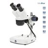 Euromex EduBlue Binocular Portable Stereo Microscope on Pillar Stand ED1402-P